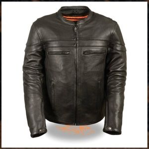 Men’s Milwaukee Leather biker jacket 3XL